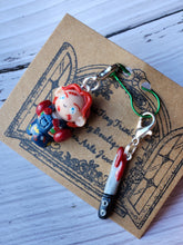 Load image into Gallery viewer, Killer doll charm set