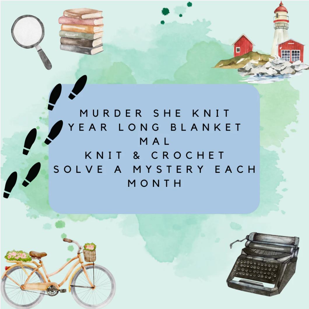 Murder She Knit Charm Pack of 3 months