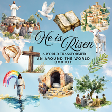 Load image into Gallery viewer, He is Risen Around the World Box kit
