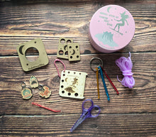 Load image into Gallery viewer, Haunted Heat Wave Survival Stitch kit
