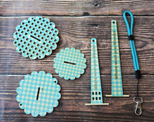 Load image into Gallery viewer, Gingham Wool Wanderer