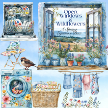 Load image into Gallery viewer, Brooms, Blooms, and Stitches Spring Equinox box