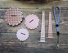 Load image into Gallery viewer, Gingham Wool Wanderer