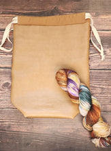 Load image into Gallery viewer, Keep Calm and Carry Yarn Knitted Knapsack