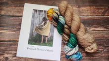 Load image into Gallery viewer, Pressed Flowers Shawl Kits