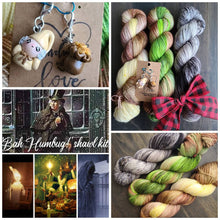 Load image into Gallery viewer, Bah Humbug shawl yarn kit