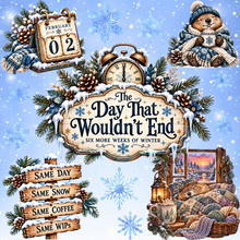 Load image into Gallery viewer, A Woolen Groundhog Day: Make a woolen prediction
