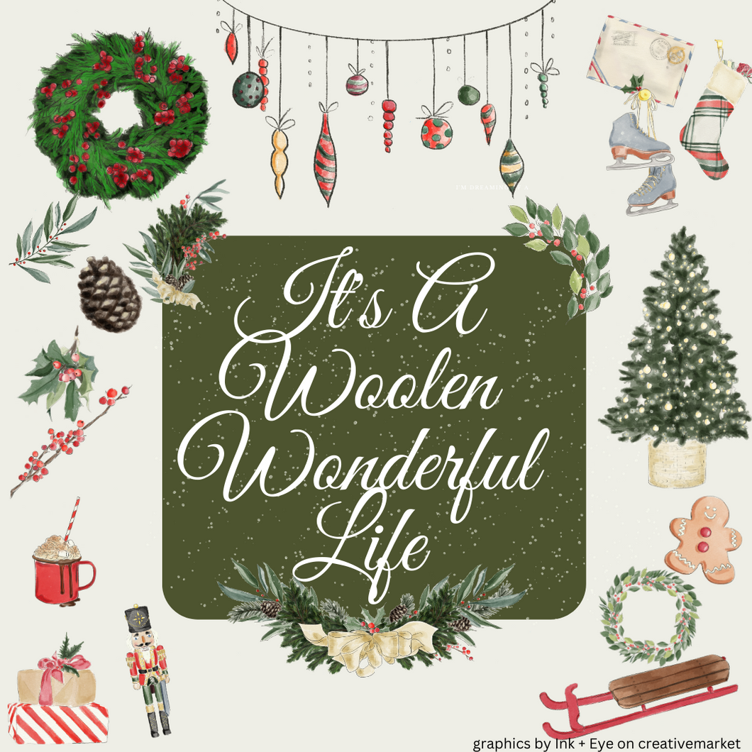 It's a Woolen Wonderful Life Sock set Yarn Advent Calendar