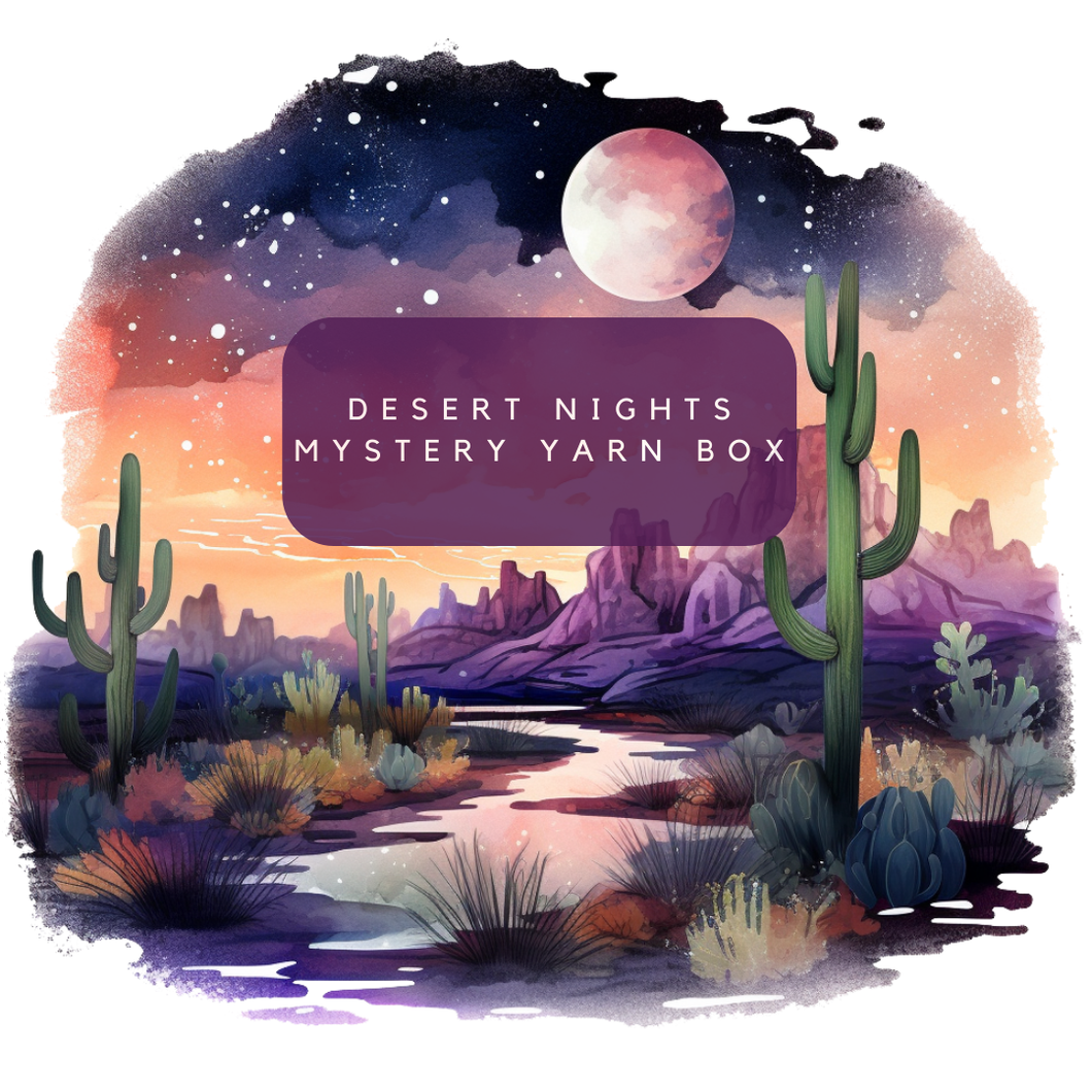 Desert Nights Mystery Yarn Box