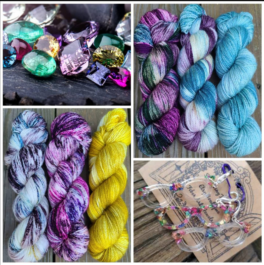 Gemstone shawl/sweater fade kit