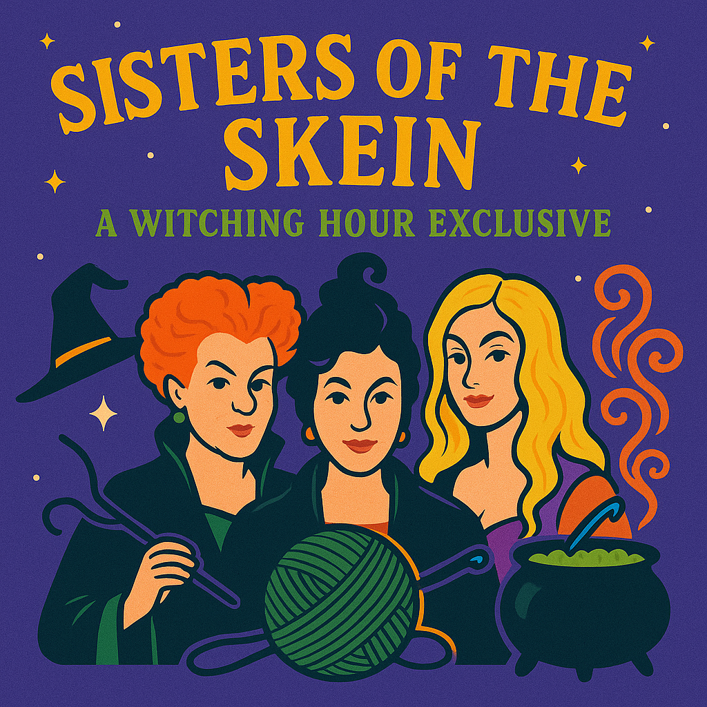 Sisters of the Skein a Halloween cast on box