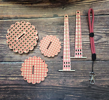 Load image into Gallery viewer, Gingham Wool Wanderer
