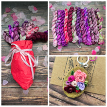 Load image into Gallery viewer, Cupid’s Scrap Basket Bouquet
