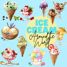 Load image into Gallery viewer, I scream, you scream, we all stitch for ice cream mystery yarn box
