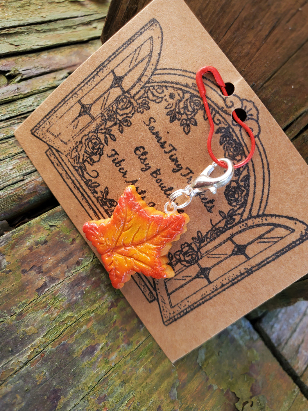 Fall leaf trinket