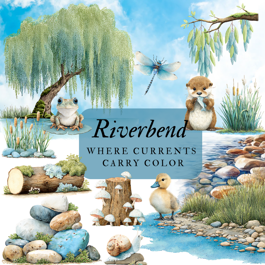Riverbend Where Currents Carry Color – WoolenWomenFibers