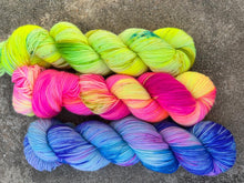Load image into Gallery viewer, Neon Butterfly 3 skein kit

