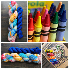 Load image into Gallery viewer, Crayon Creations Back to School Sock Set
