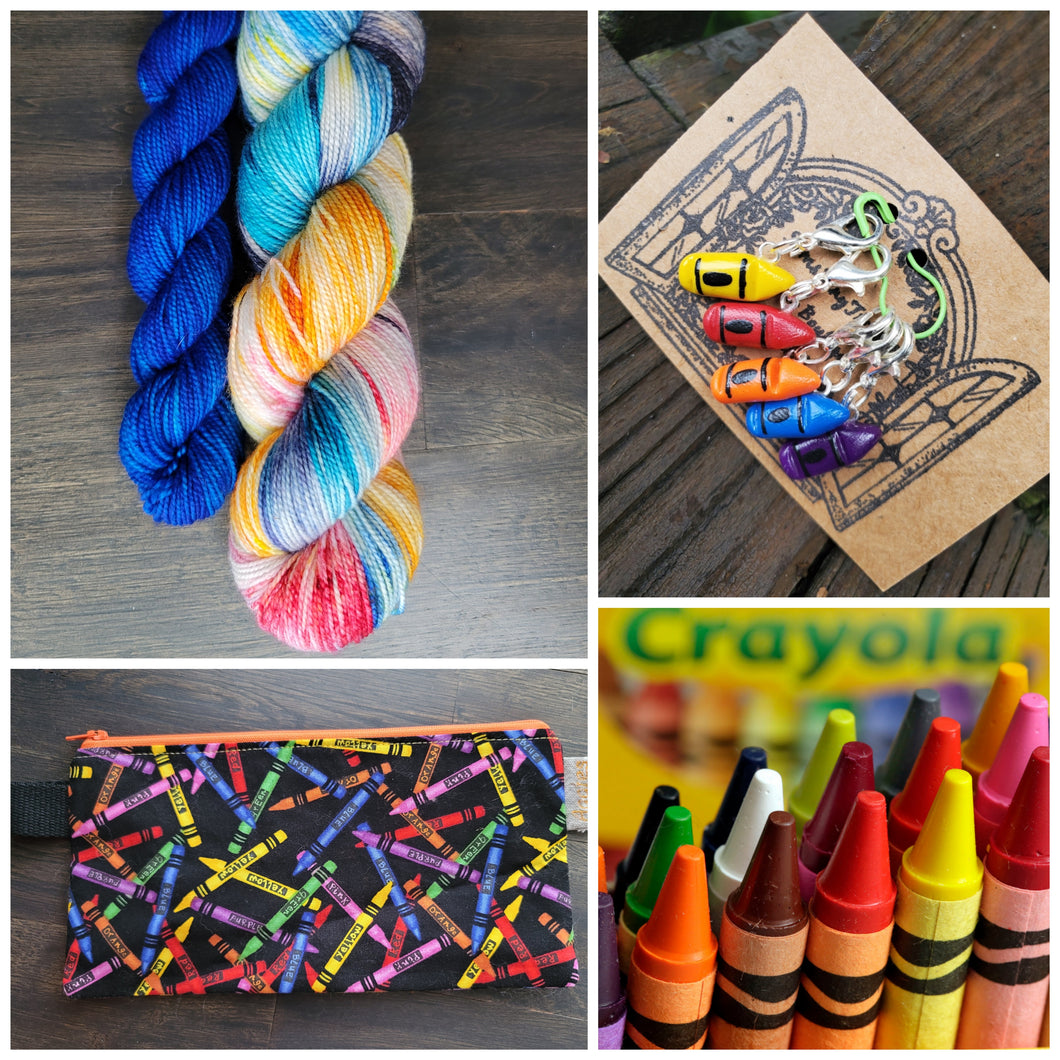 Crayon Creations Back to School Sock Set