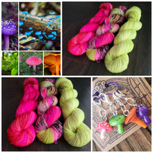 Load image into Gallery viewer, Enchanted Toadstools 3 skein kit
